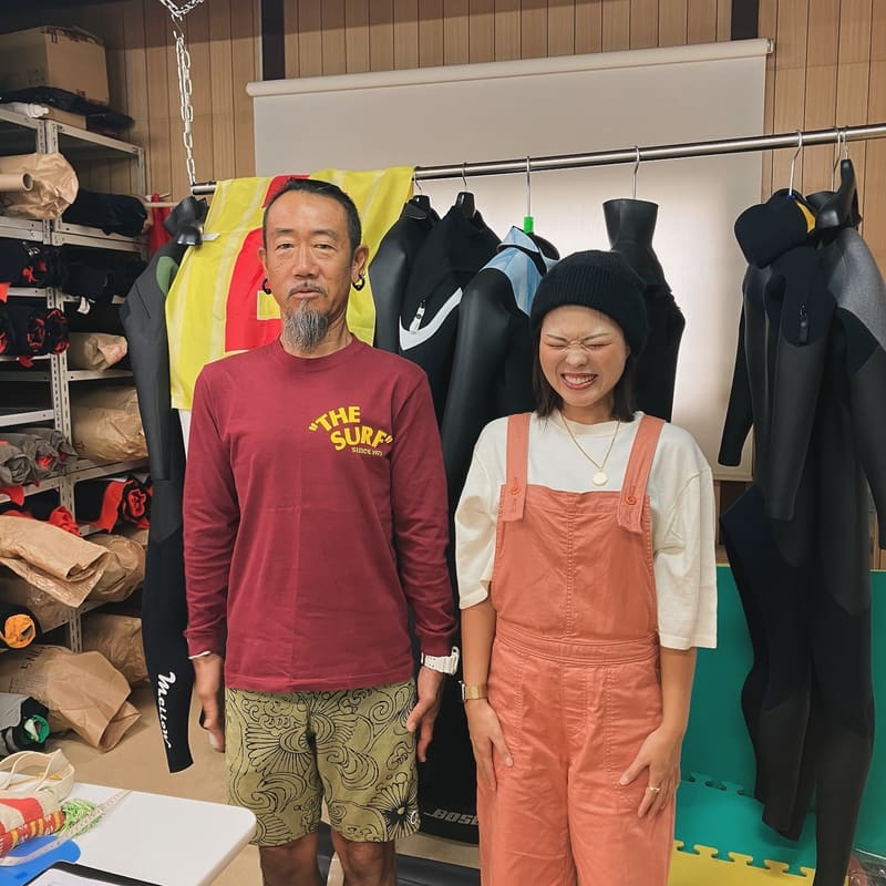 冬用セミドライとツーピースをオーダーいただきました🙇‍♀️